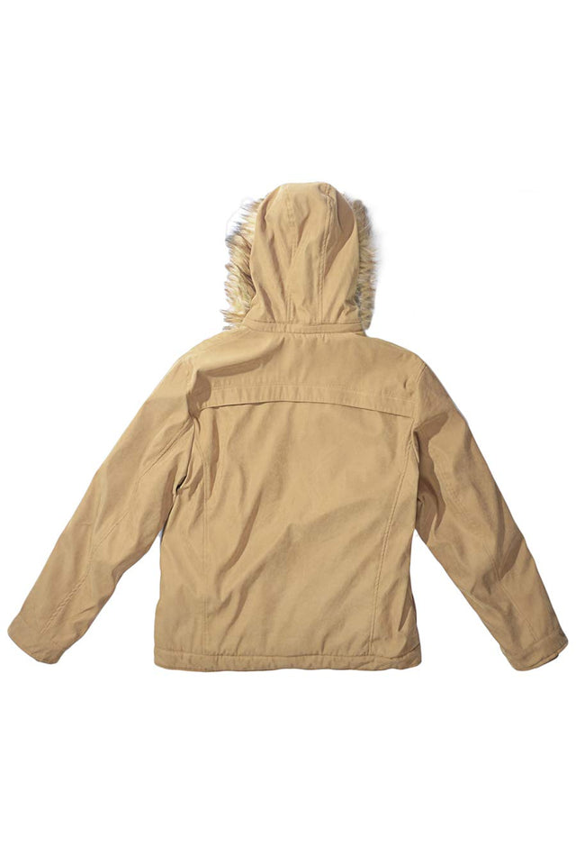 TIMMEN Chamarra Tipo Parka para Hombre con Gorro Desmontable