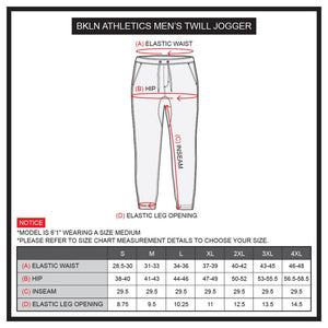 BROOKLYN ATHLETICS - Pantalones de Sarga para Hombre