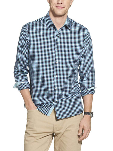 Geoffrey Beene - Camisa de Manga Larga con Botones para Hombre