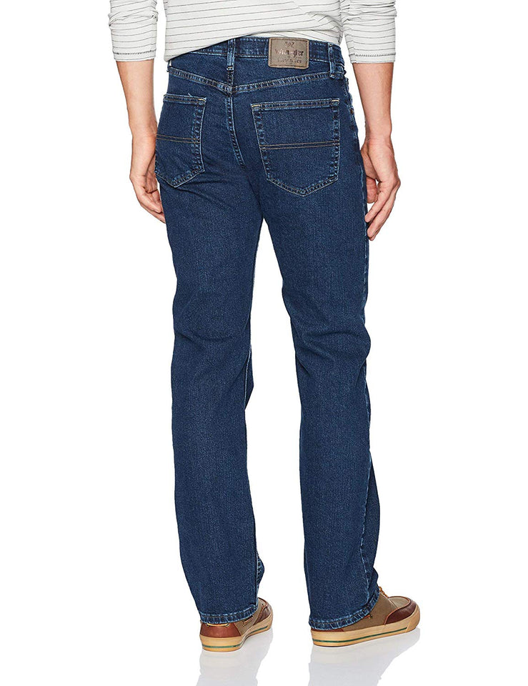 Wrangler Jean de Cintura Flexible y Ajuste Regular para Hombre