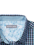 Geoffrey Beene - Camisa de Manga Larga con Botones para Hombre