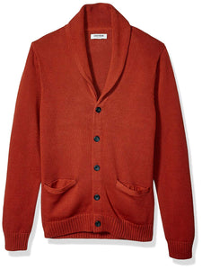 Goodthreads Amazon Brand, Chamarra de Chal de algodón Suave para Hombre