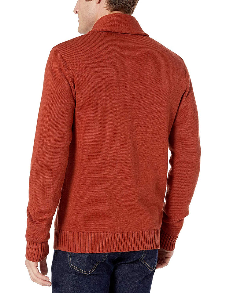 Goodthreads Amazon Brand, Chamarra de Chal de algodón Suave para Hombre